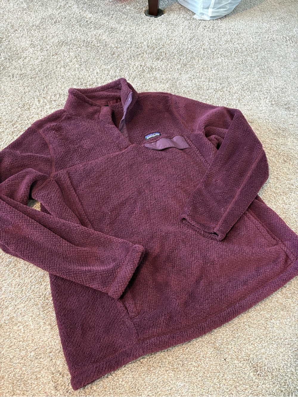 Patagonia Women’s Pullover Fleece - Plum/Burgundy